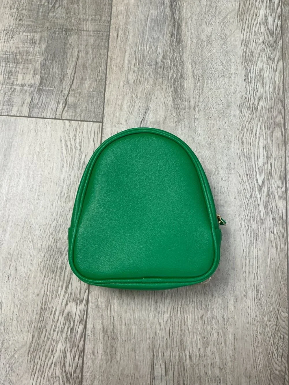 Bath & Body Works Green Turtle Mini Cosmetic Bag Makeup Case - Never Used